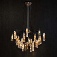 Phoenix Tree Modern Sculptural Ring Chandelier - main