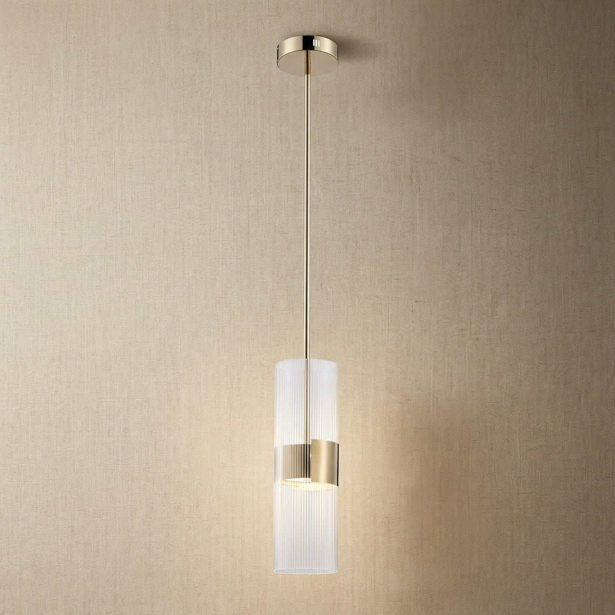 Ribbon Round Modern Chandelier (2)