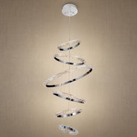 Bryant Crystal Cascading Chandelier 47.2"