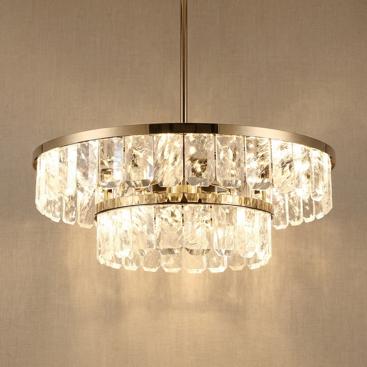 Selene Round Crystal Chandelier (2)