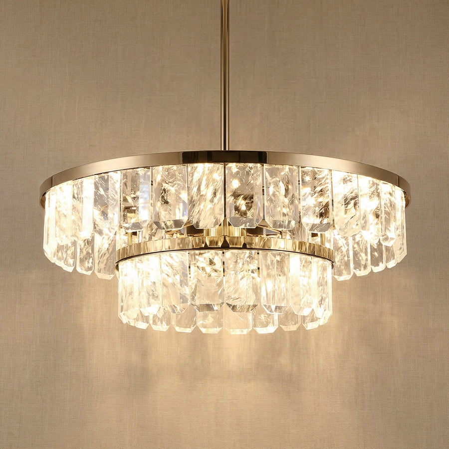 Selene Round Crystal Chandelier (2)