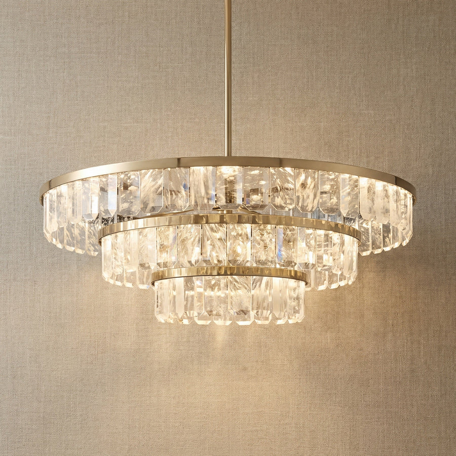 Selene Round Crystal Chandelier (3)
