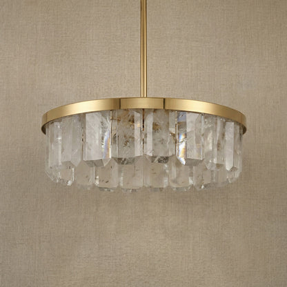 Selene Round Crystal Chandelier - dark (5)