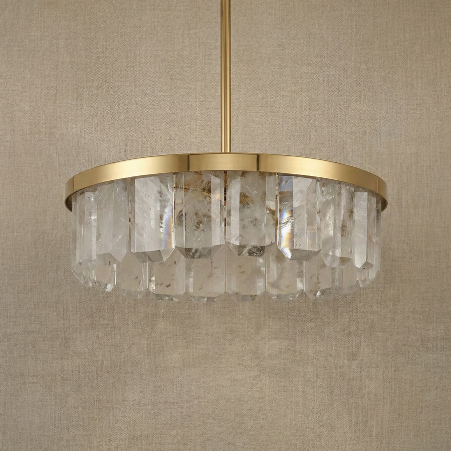 Selene Round Crystal Chandelier - dark (5)