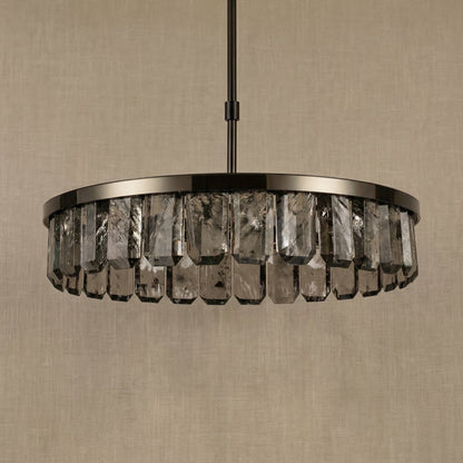 Selene Round Crystal Chandelier - dark (6)