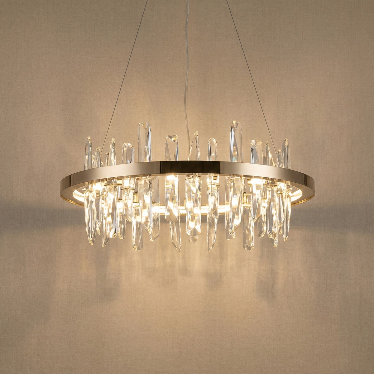 Nora Round Crystal Pendant Light (3)