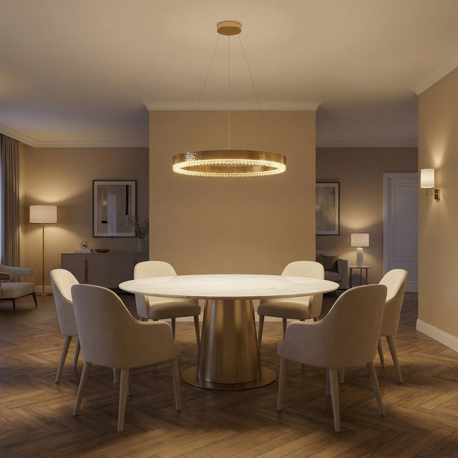 Hudson Crystal Modern Pendant Light - scene 1 (3)