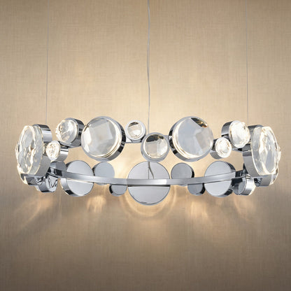 Eclipse Round Crystal Modern Chandelier (4)