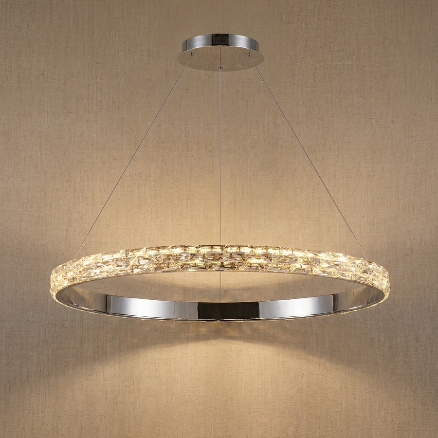 Vega Ring Crystal Chandelier