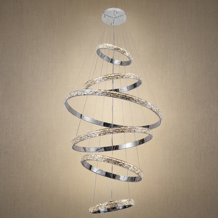 Vega Ring Crystal Chandelier (2)