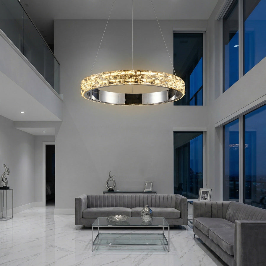 Vega Ring Crystal Chandelier - scene 1 (3)