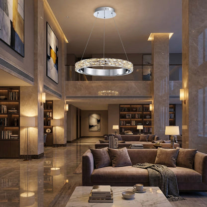 Vega Ring Crystal Chandelier - scene 3 (3)