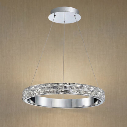 Vega Ring Crystal Chandelier - dark (2)