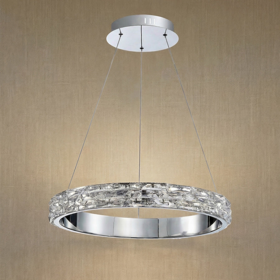 Vega Ring Crystal Chandelier - dark (2)