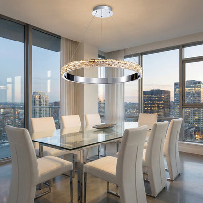 Vega Ring Crystal Chandelier - scene 2 (4)