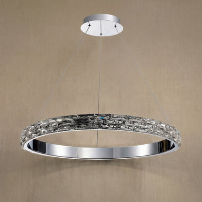 Vega Ring Crystal Chandelier - dark (3)