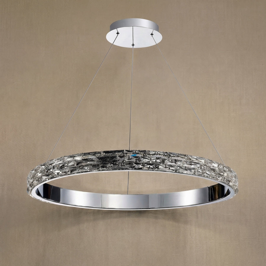 Vega Ring Crystal Chandelier - dark (3)