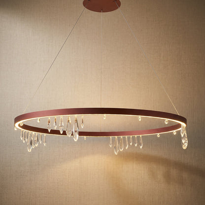 Orbit Crystal Chandelier
