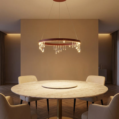 Orbit Crystal Chandelier - scene 1 (2)