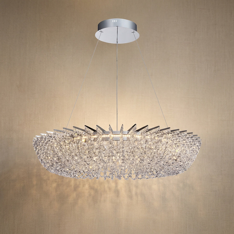 Stella Round Crystal Chandelier