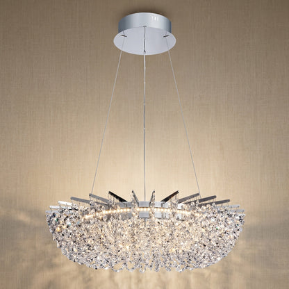 Stella Round Crystal Chandelier (2)