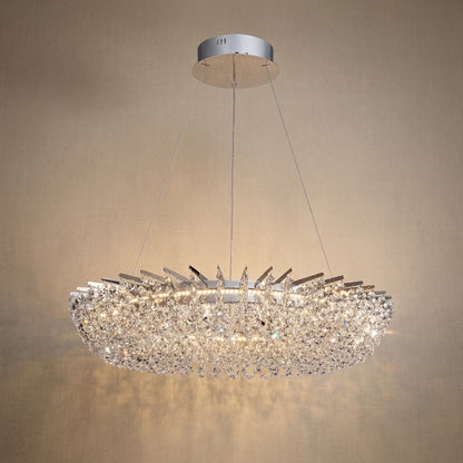Stella Round Crystal Chandelier (3)