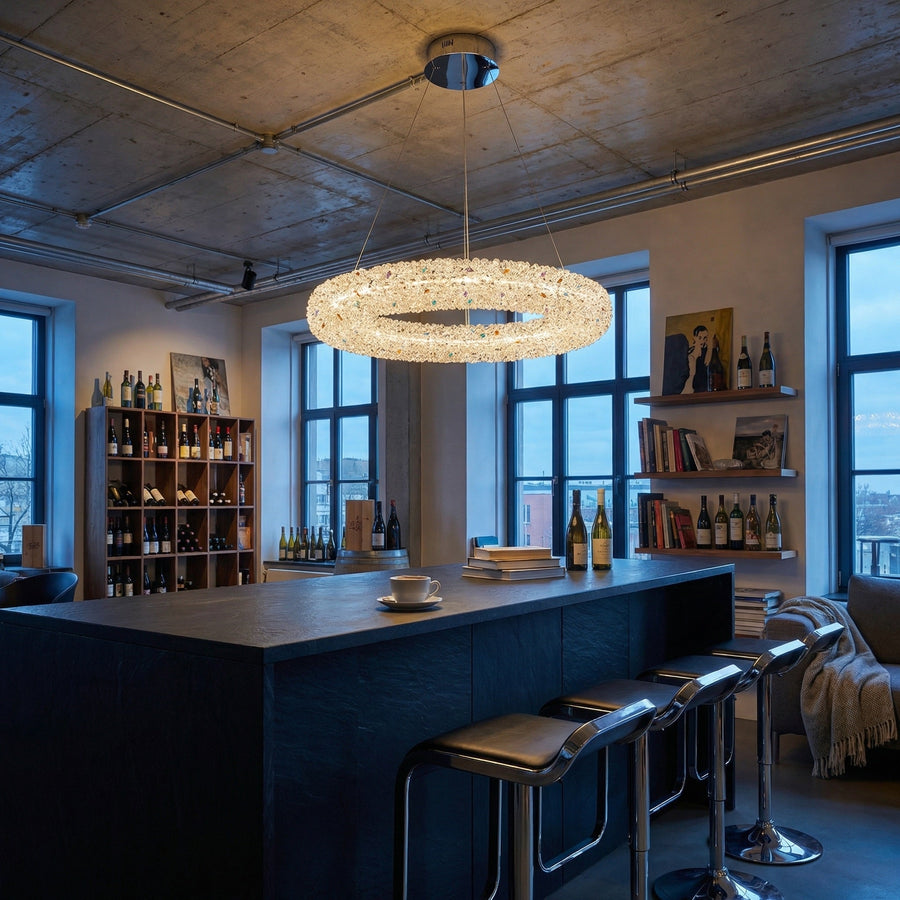 Lumina Crystal Pendant Chandelier - scene 3 (3)