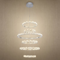 Ellery Crystal Pendant Light 48"