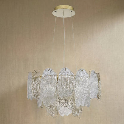 Filo Artisan Glass Round Chandelier - dark (2)