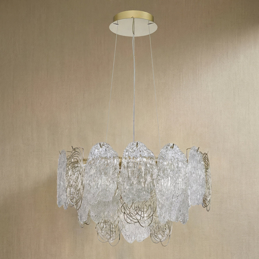 Filo Artisan Glass Round Chandelier - dark (2)