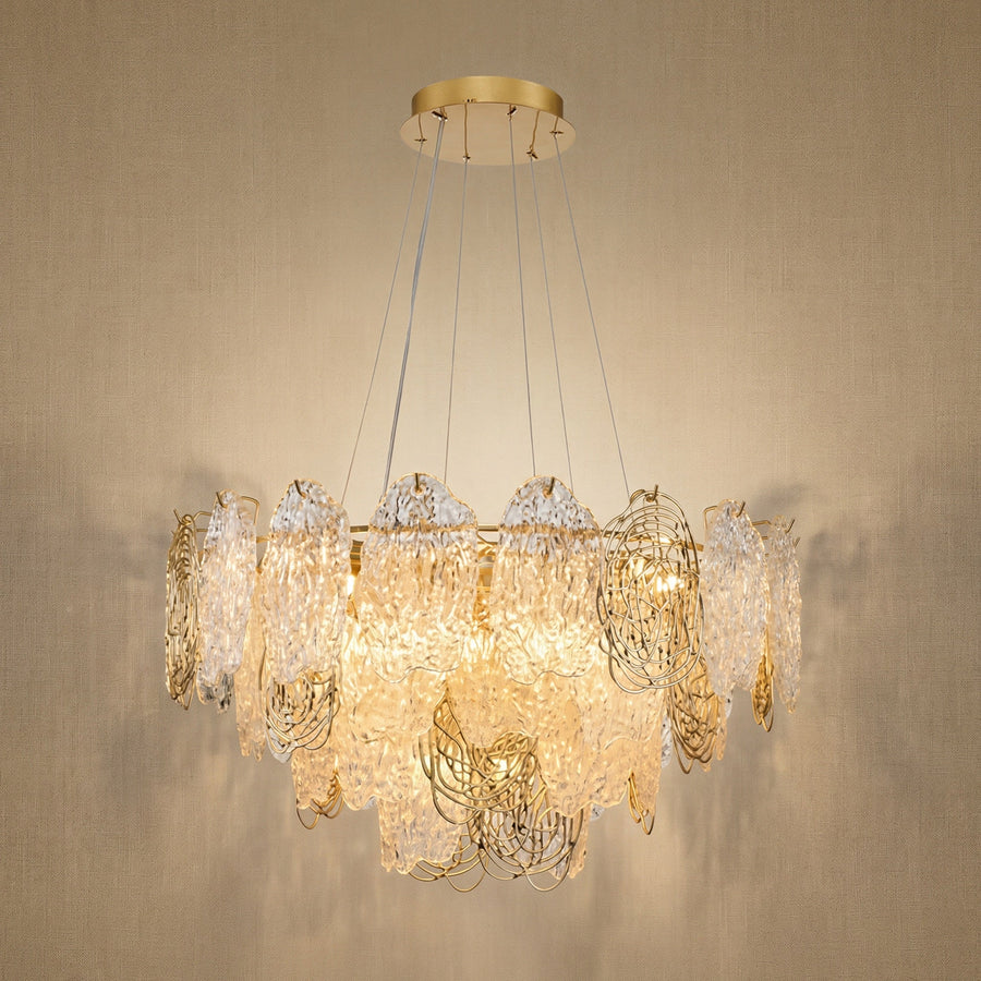 Filo Artisan Glass Round Chandelier (3)