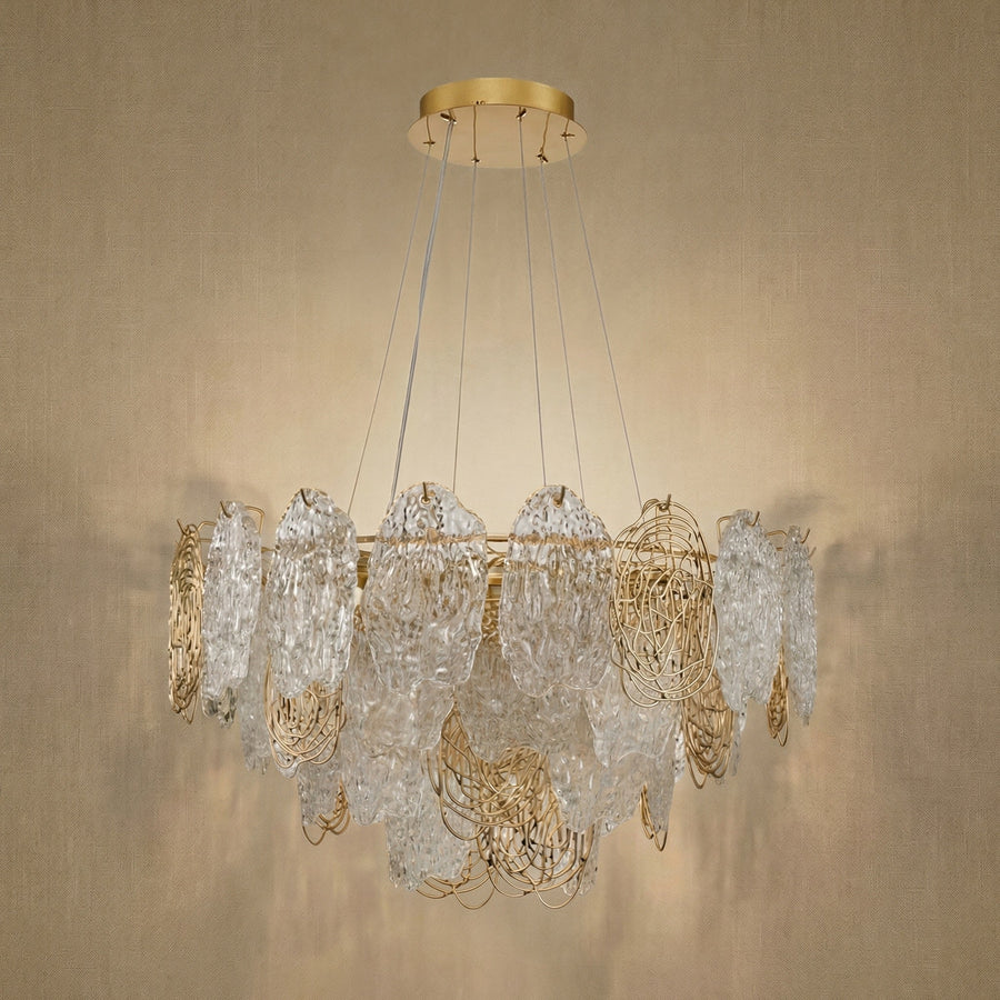 Filo Artisan Glass Round Chandelier - dark (3)