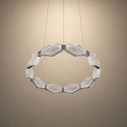 Foyer Chandelier Contemporary in a living room