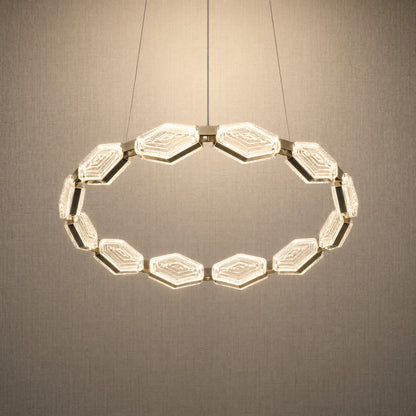 Foyer Chandelier Contemporary in a dining room