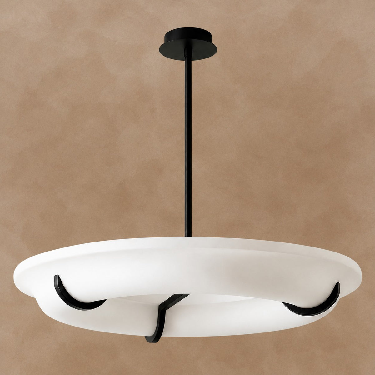 Halo Drift Sculptural Modern Chandelier