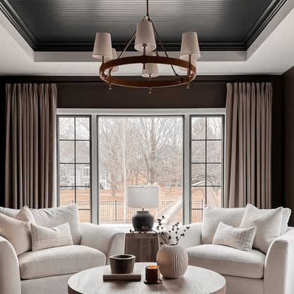 Hensleigh 6-Light Halo Chandelier