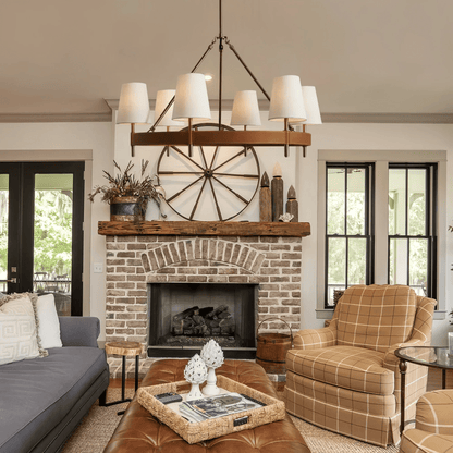Hensleigh 6-Light Halo Chandelier