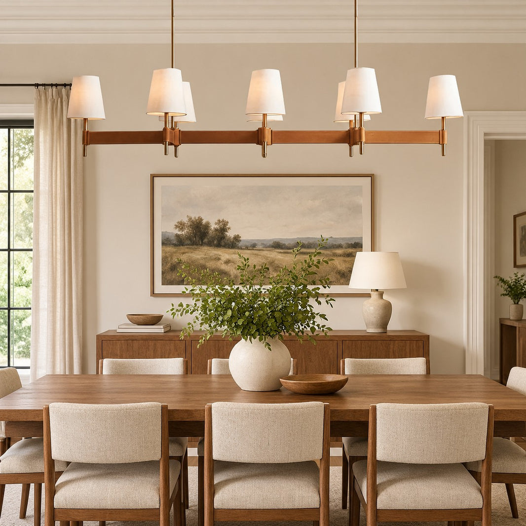 Hensleigh Linear Chandelier 6/8/10 Light
