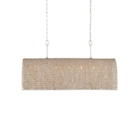Hester Beaded Linear Chandelier 48"