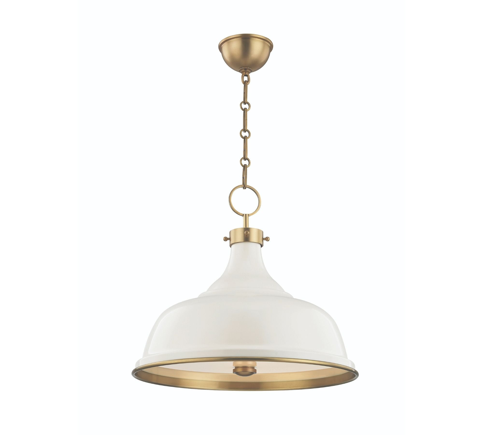 Jocelyn Metal Pendant 18"