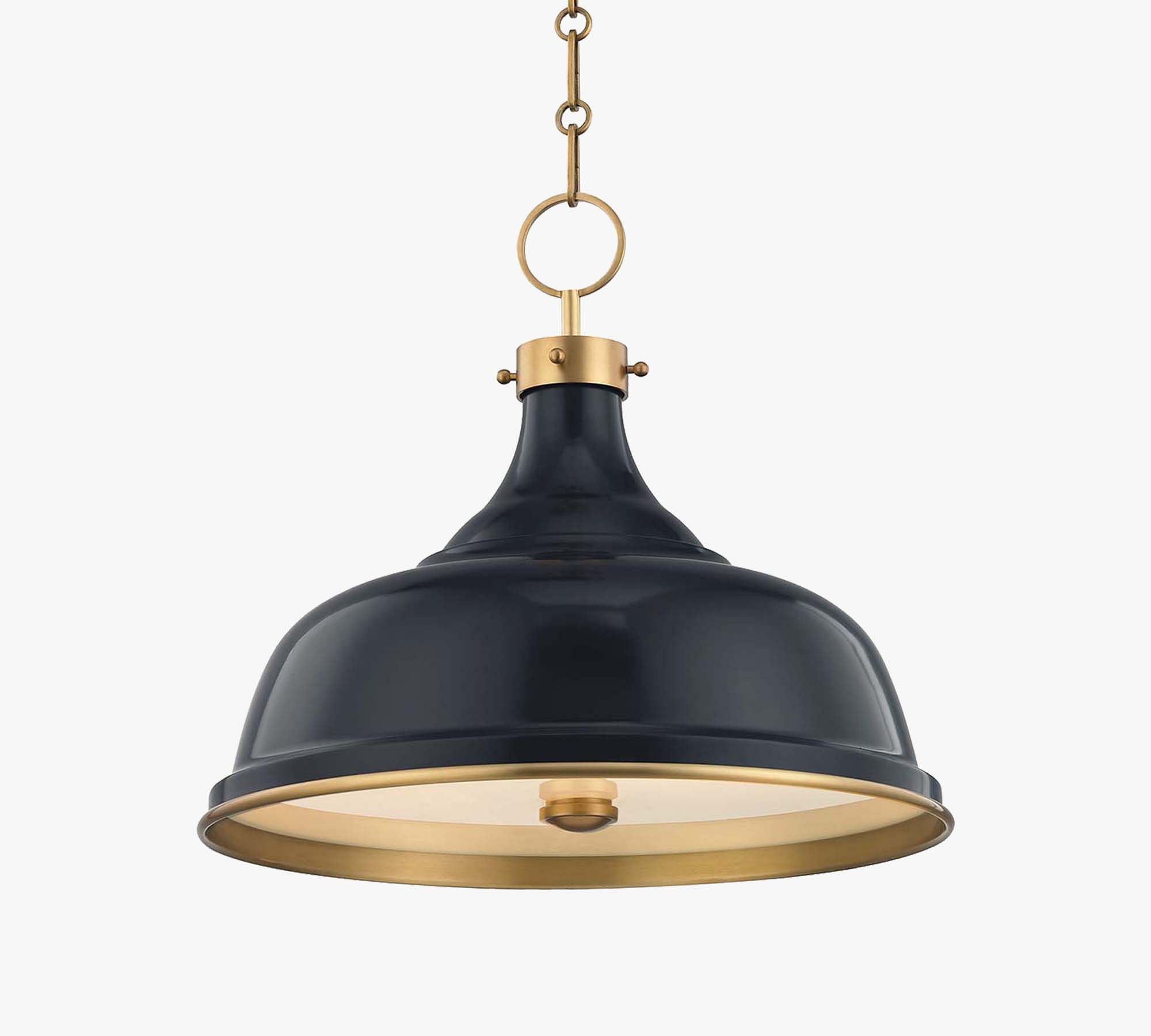 Jocelyn Metal Pendant 18"