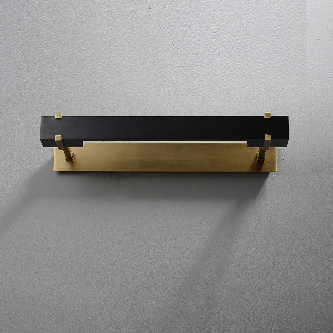 Black Rectangular Box Wall Sconce