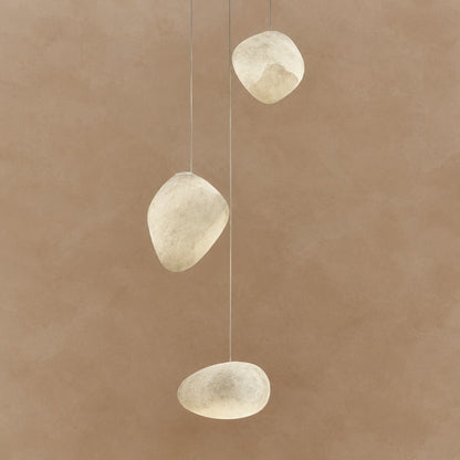 Laurel Handcrafted Alabaster Pendant Light, Natural Stone Lamp