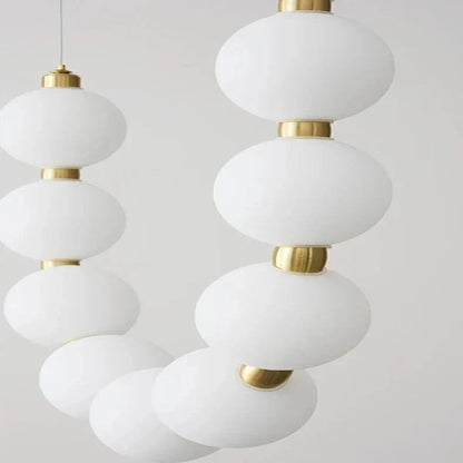 Lexi Modern Acrylic Orb Chandelier - Warm white 3000KBlushlighting