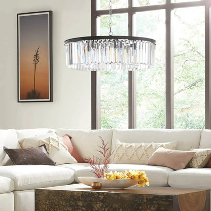 Lenthorne Crystal Round Chandelier
