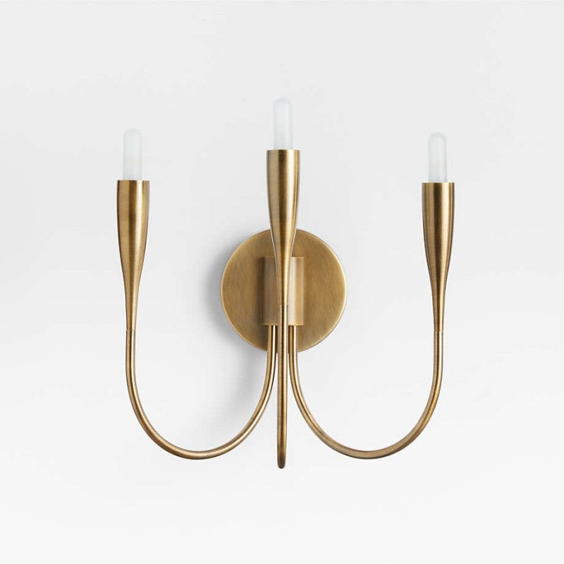 Curve Candelabra Wall Sconce