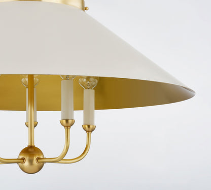 Lucian Round Metal Chandelier