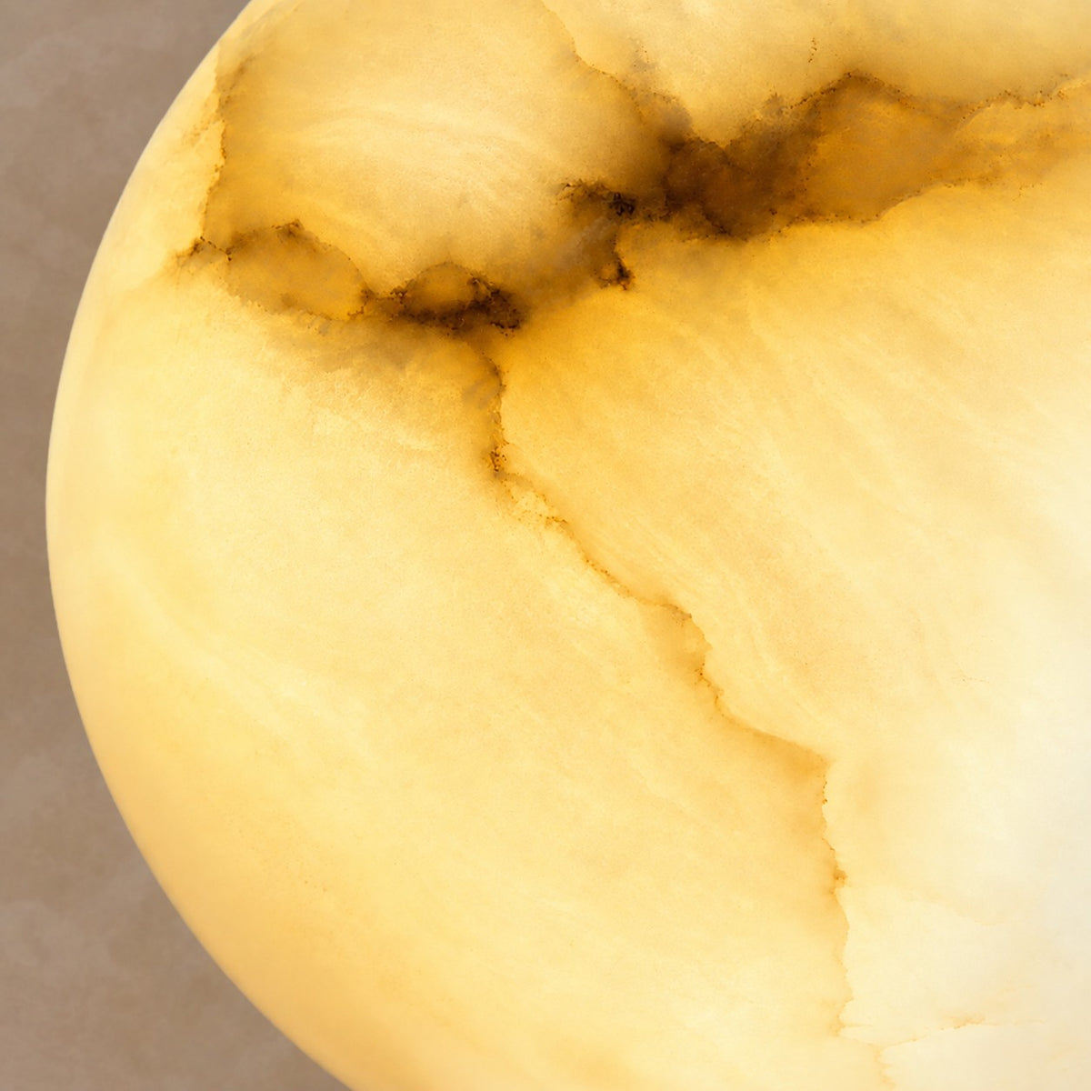 Lunetta Italian Modern Alabaster Pendant Light 7.9"