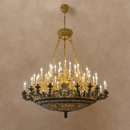Luxury Baroque Brass Chandelier for Palace/Mansion/Hotel