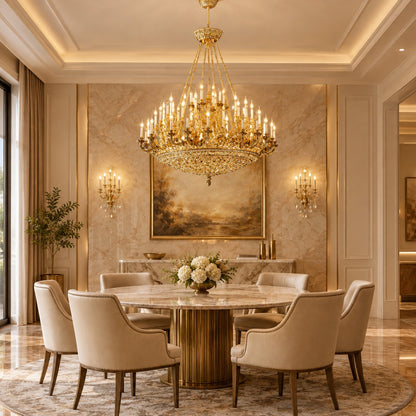 Luxury Baroque Brass Chandelier for Palace/Mansion/Hotel